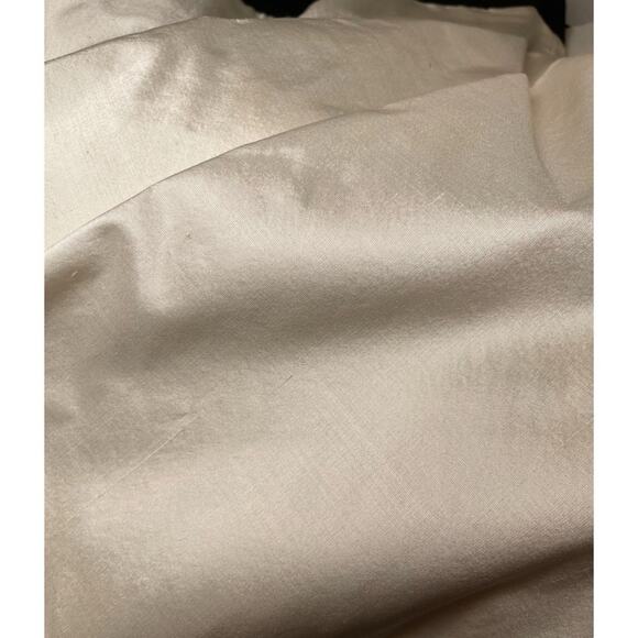 Rasario Ruffled Silk Crepe Corset Strapless Two Tone Asymmetric Midi Dress Sz 4 - Picture 7 of 13